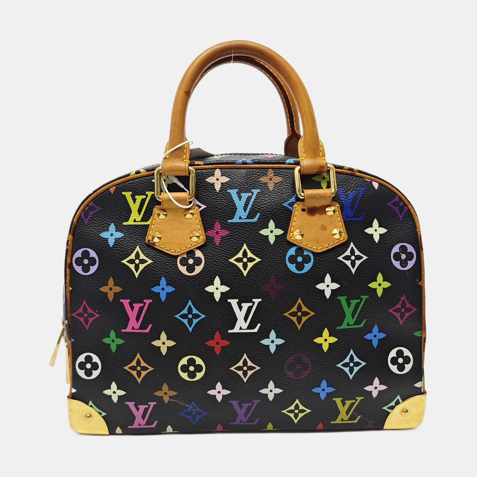 LV × TM DEAUVILLE Monogram Coated Canvas Black