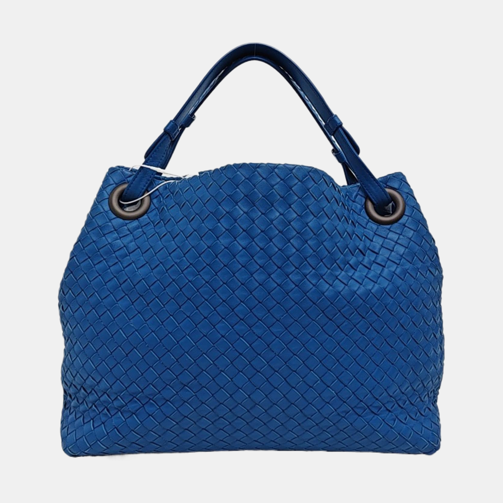 Lambskin Tote Bag Blue
