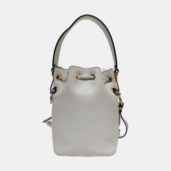 Mon Tresor Mini Calfskin White