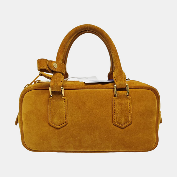 Arcadie Small Suede Yellow