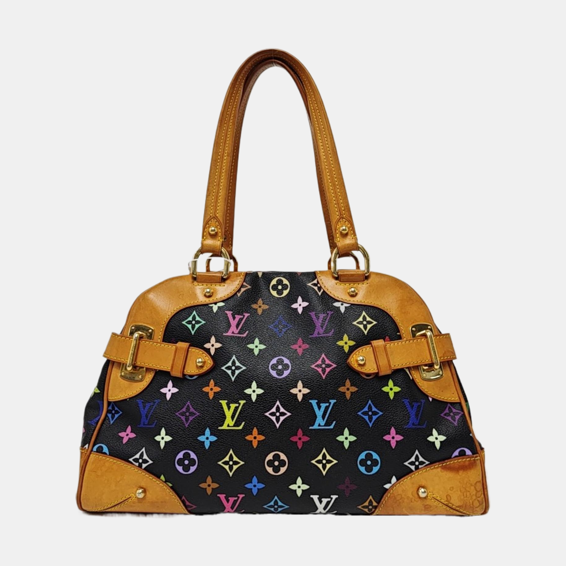 LV × TM CLAUDIA Monogram Coated Canvas Black