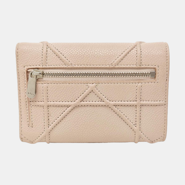 Diorama Cannage Calfskin Pink Wallet