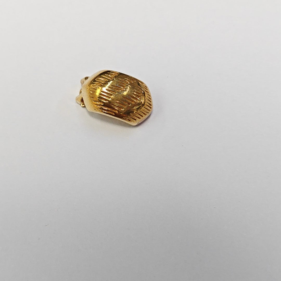 Metal Gold Clip On Earrings