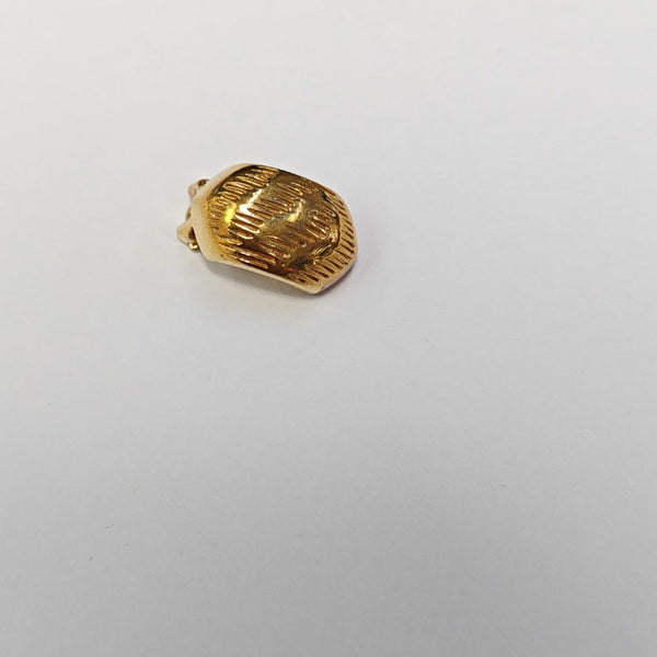 Metal Gold Clip On Earrings