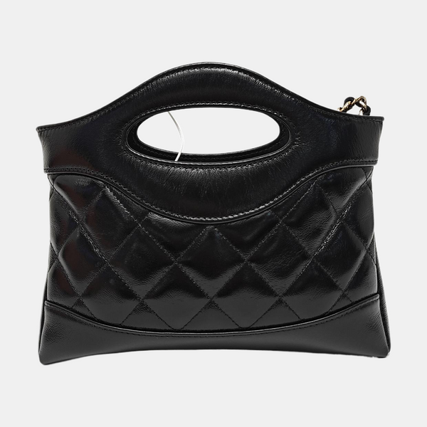 CHANEL 31 Quilted Lambskin Black
