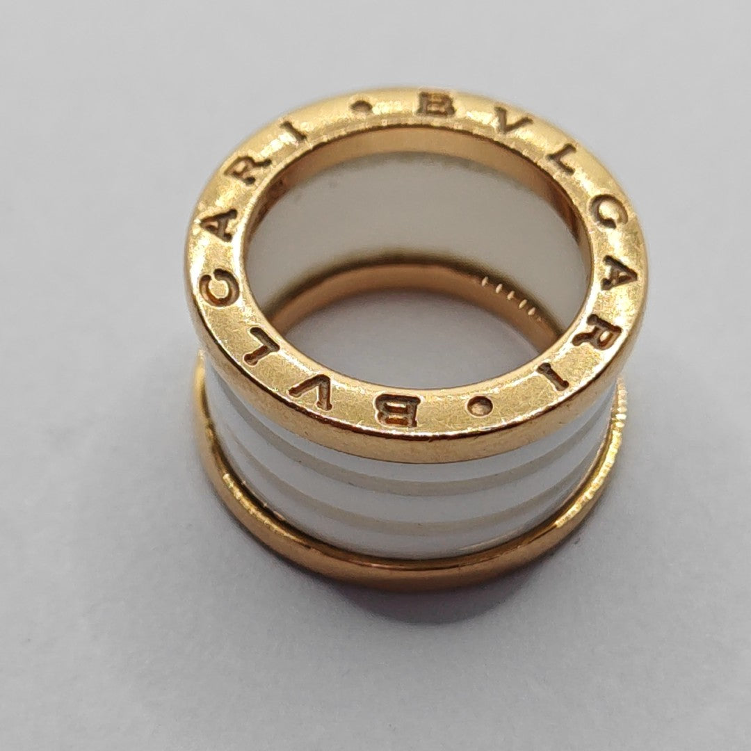 Anillo B.ZERO1 de oro rosa de 18k UE 47