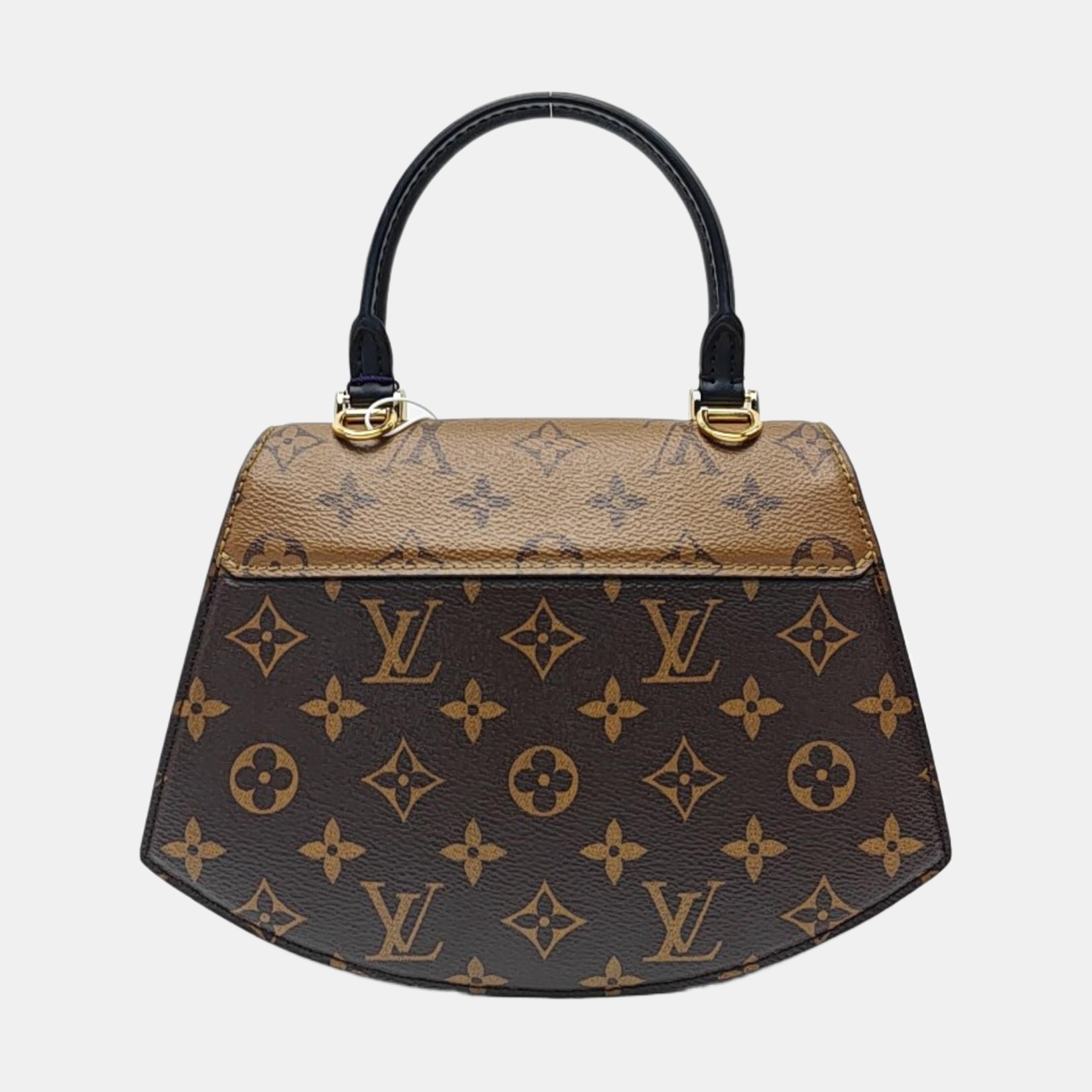Monogram Coated Canvas Shoulder Bag Super Mini Brown
