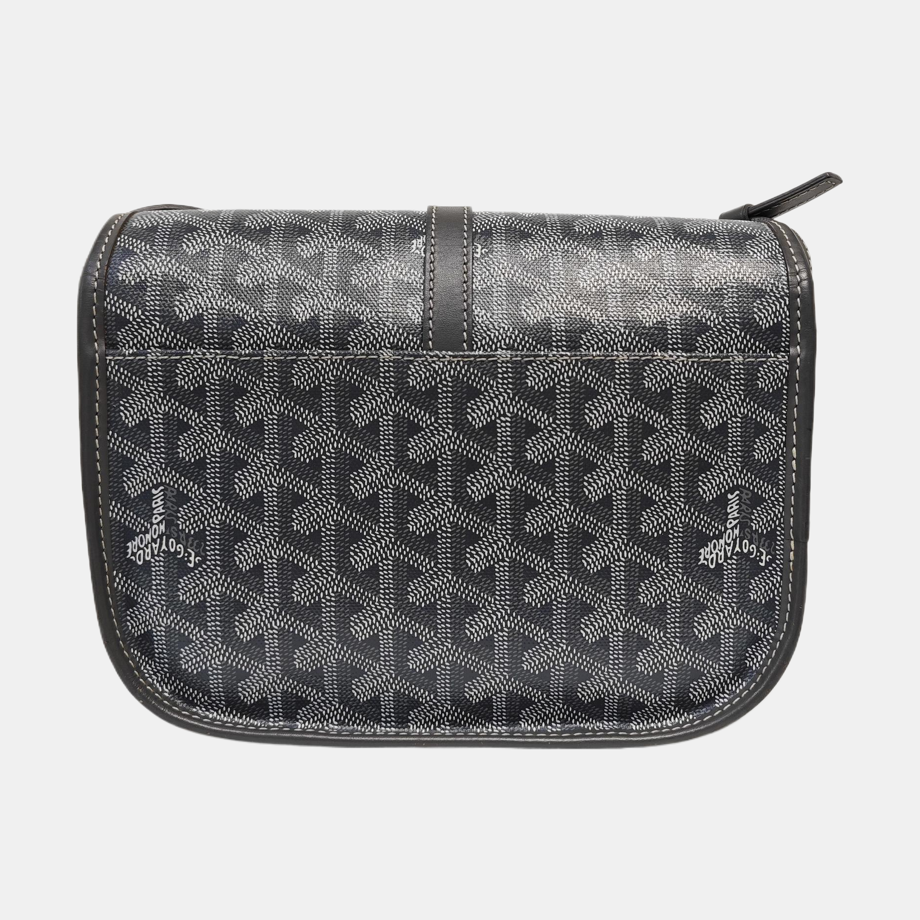 Belvedere Coated Canvas Gray