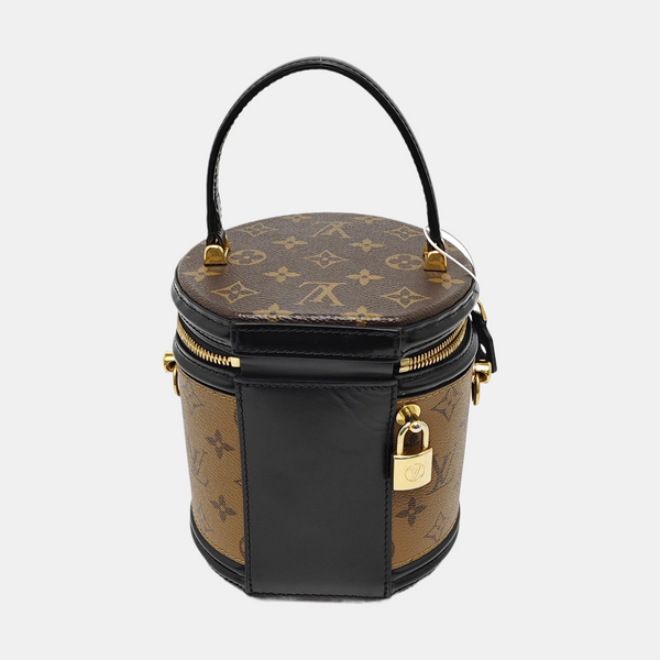 CANNES PM Monogram Coated Canvas Brown