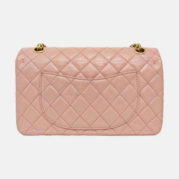 2.55 225 (small) Quilted Vintage Calf Pink