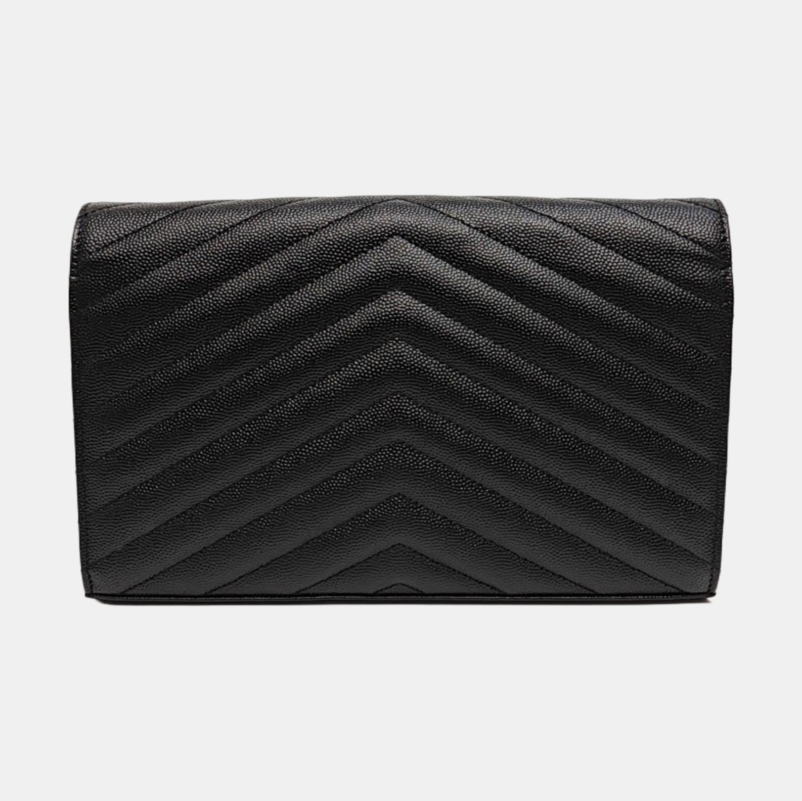 MONOGRAM Medium Chevron Calfskin Black