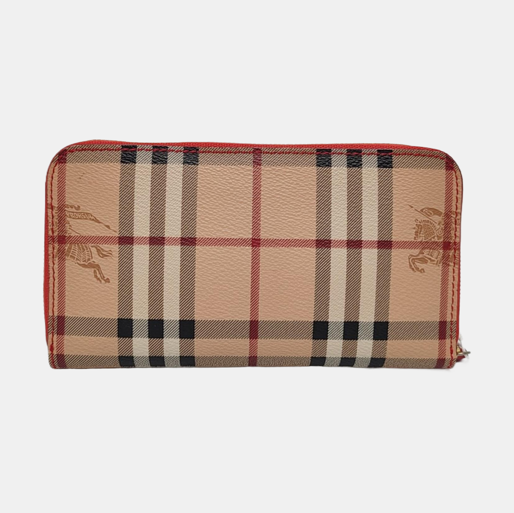 Coated Canvas Wallet Pink