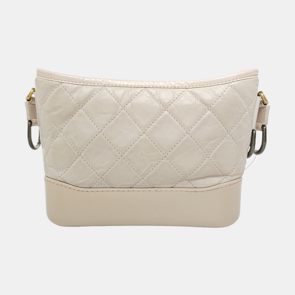 GABRIELLE Small Quilted Calfskin Pink