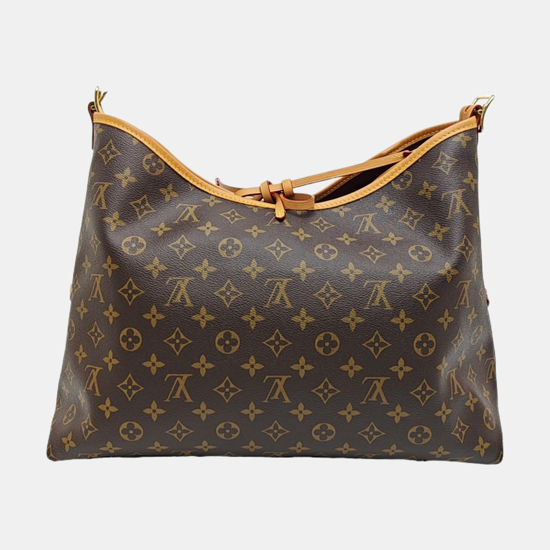 CARRYALL MM Monogram Coated Canvas Brown