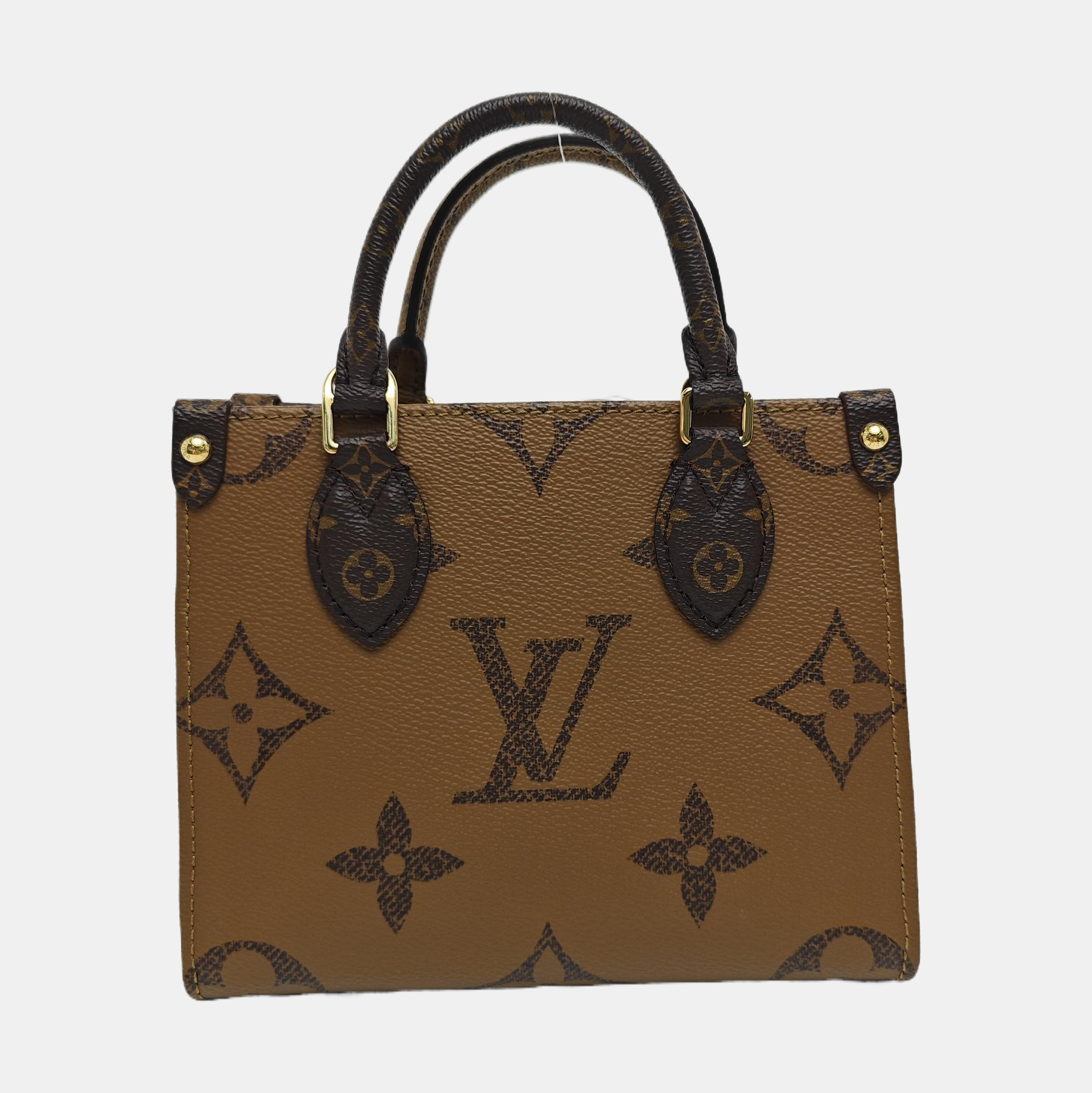 ONTHEGO BB Monogram Coated Canvas Brown