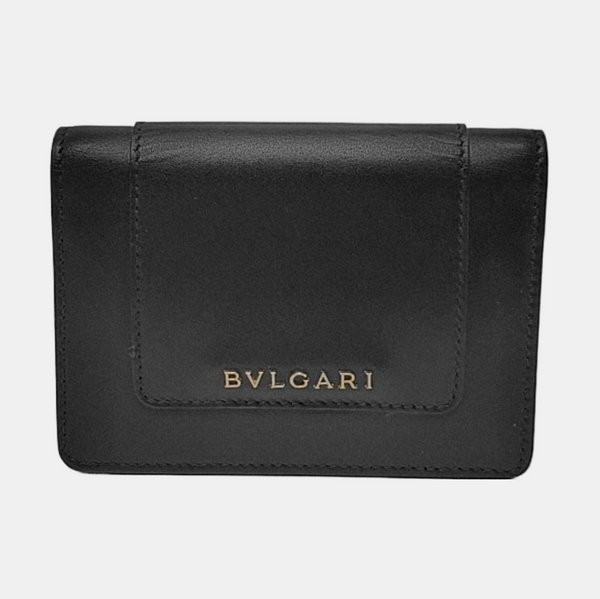SERPENTI FOREVER Calfskin Black Wallet