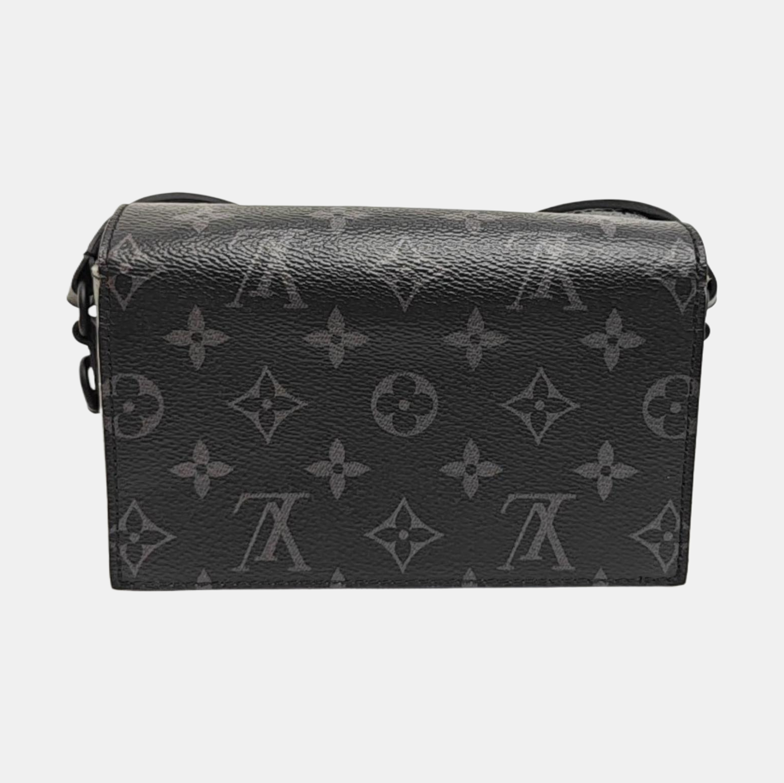 STEAMER Mini Monogram Coated Canvas Black