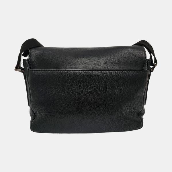 Calfskin Shoulder Bag Black