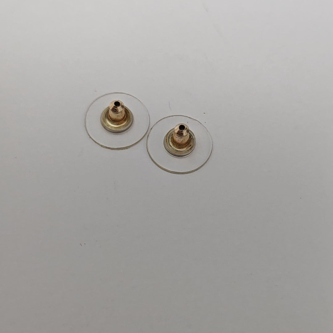 Metal Silver Stud Earrings