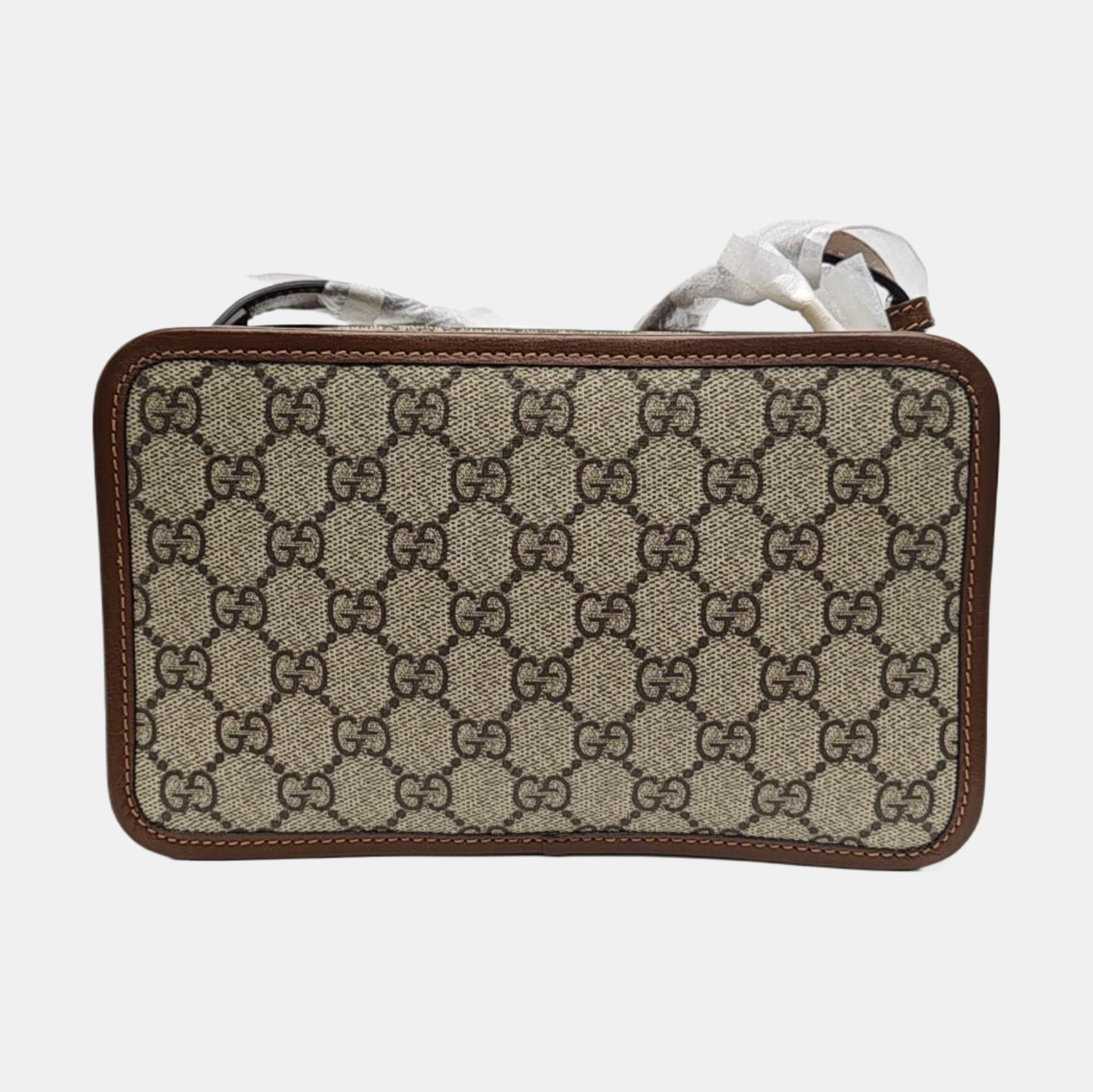 Retro Monogram Coated Canvas Brown