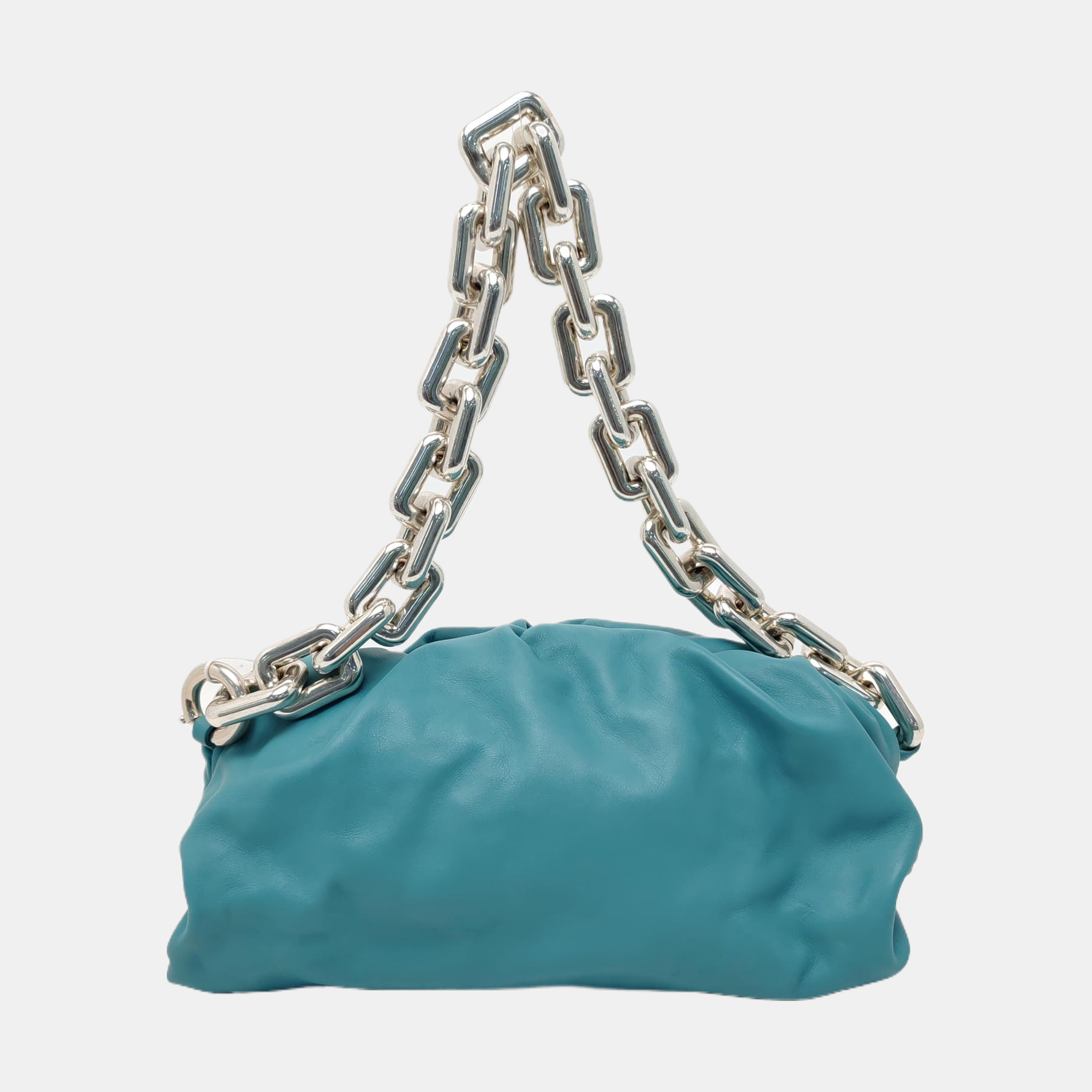 The Pouch Mini Calfskin Blue