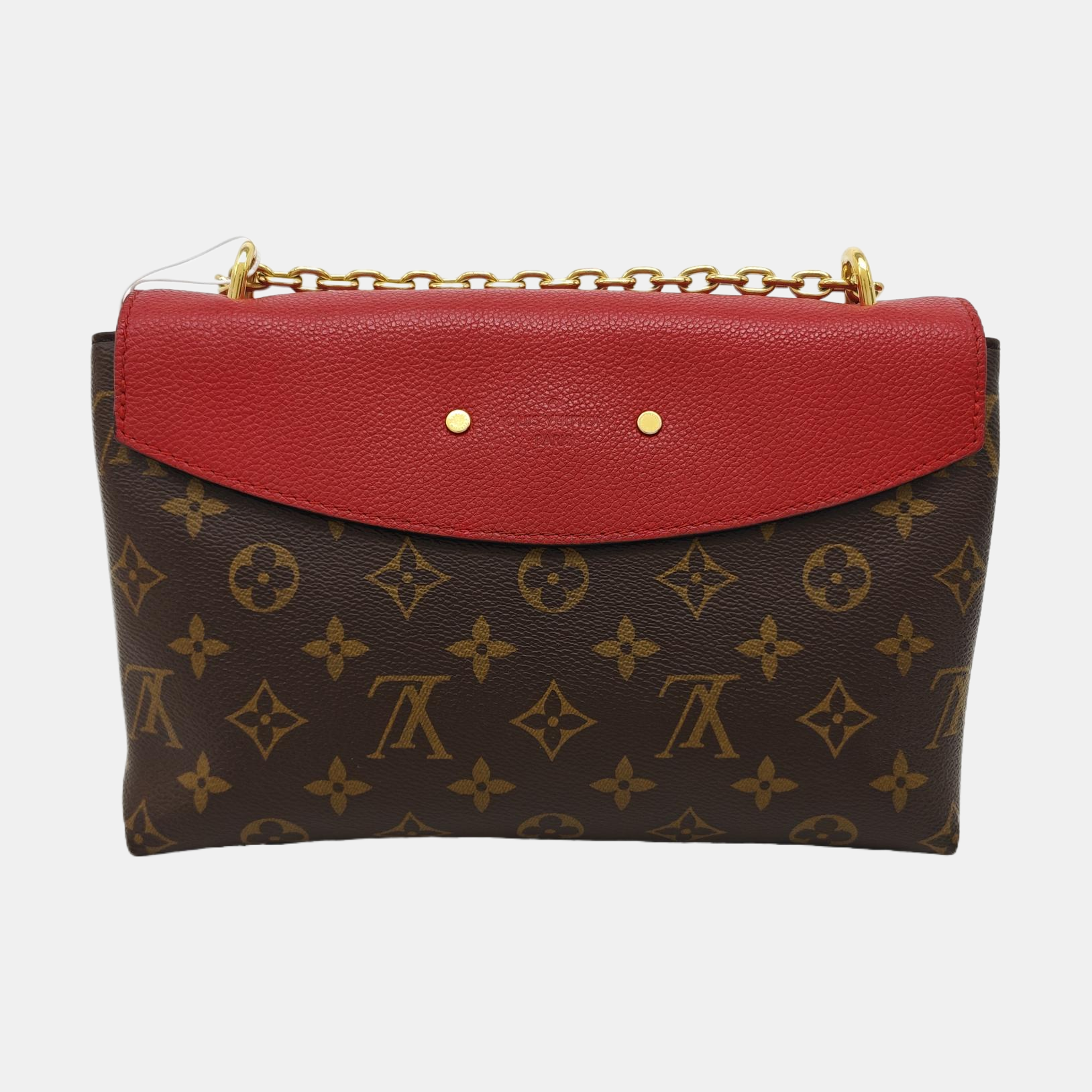 SAINT PLACIDE Monogram Coated Canvas Brown