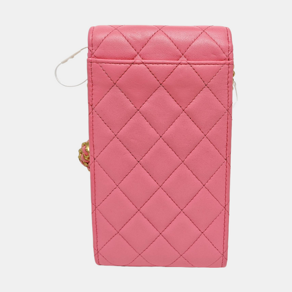 Quilted Lambskin Pink