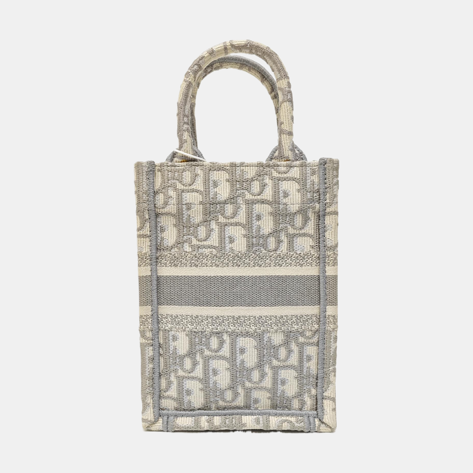 Book Tote Mini Canvas Gray