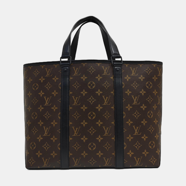 WEEK-END PM Monogram Coated Canvas Brown