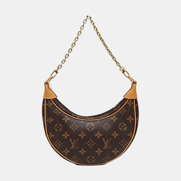 LOOP Monogram Coated Canvas Brown