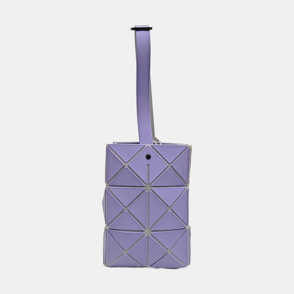 Special Material Top Handle Bag Purple