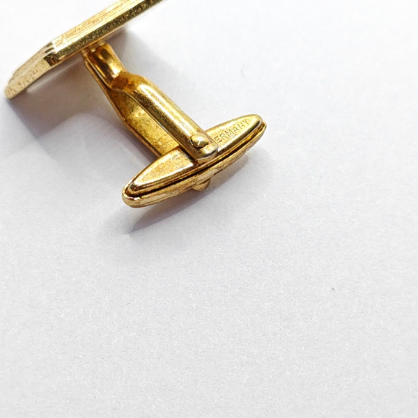 Gold Metal Cufflink