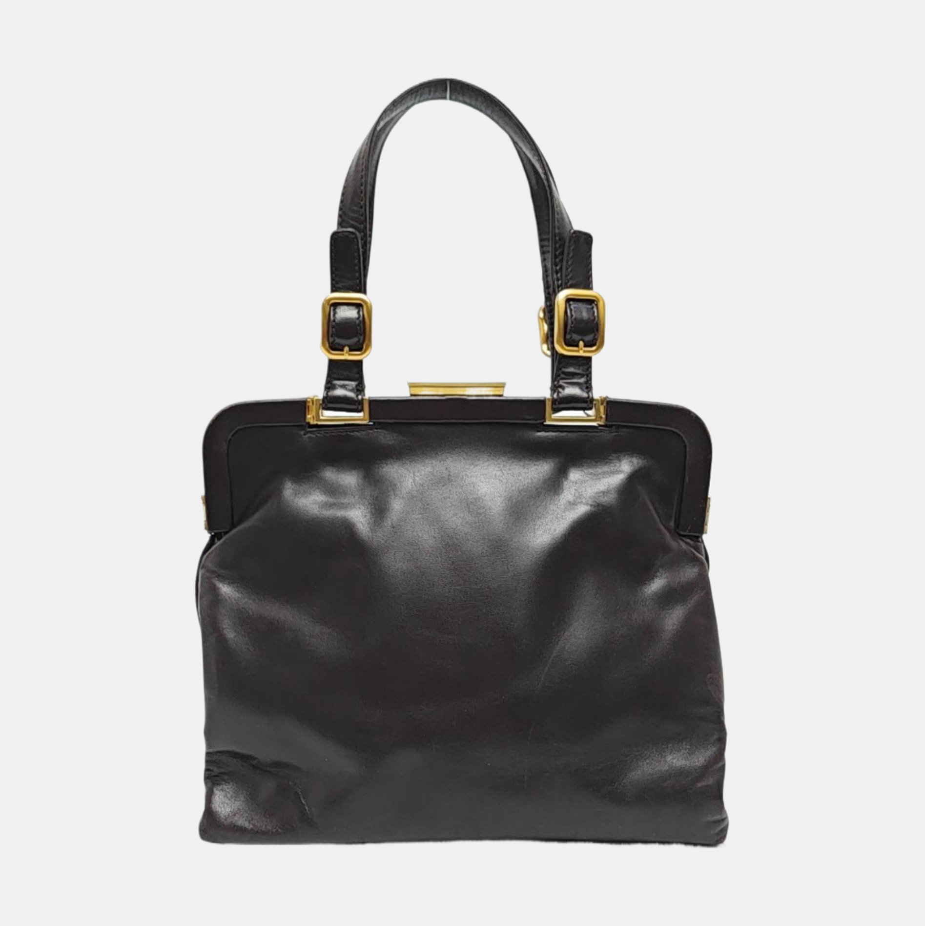 Calfskin Tote Bag Brown