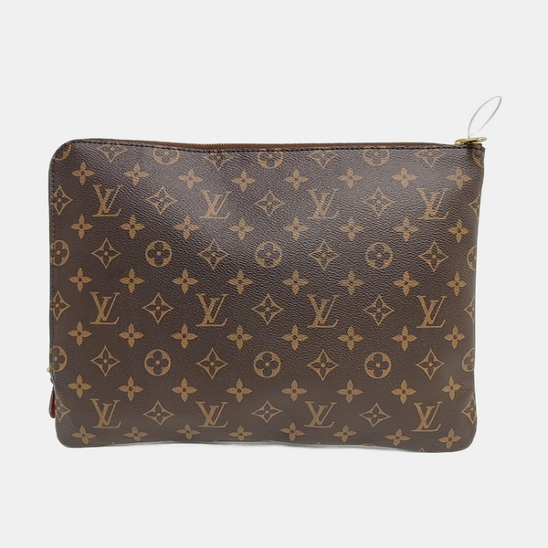 Etui Voyage MM Monogram Coated Canvas Brown