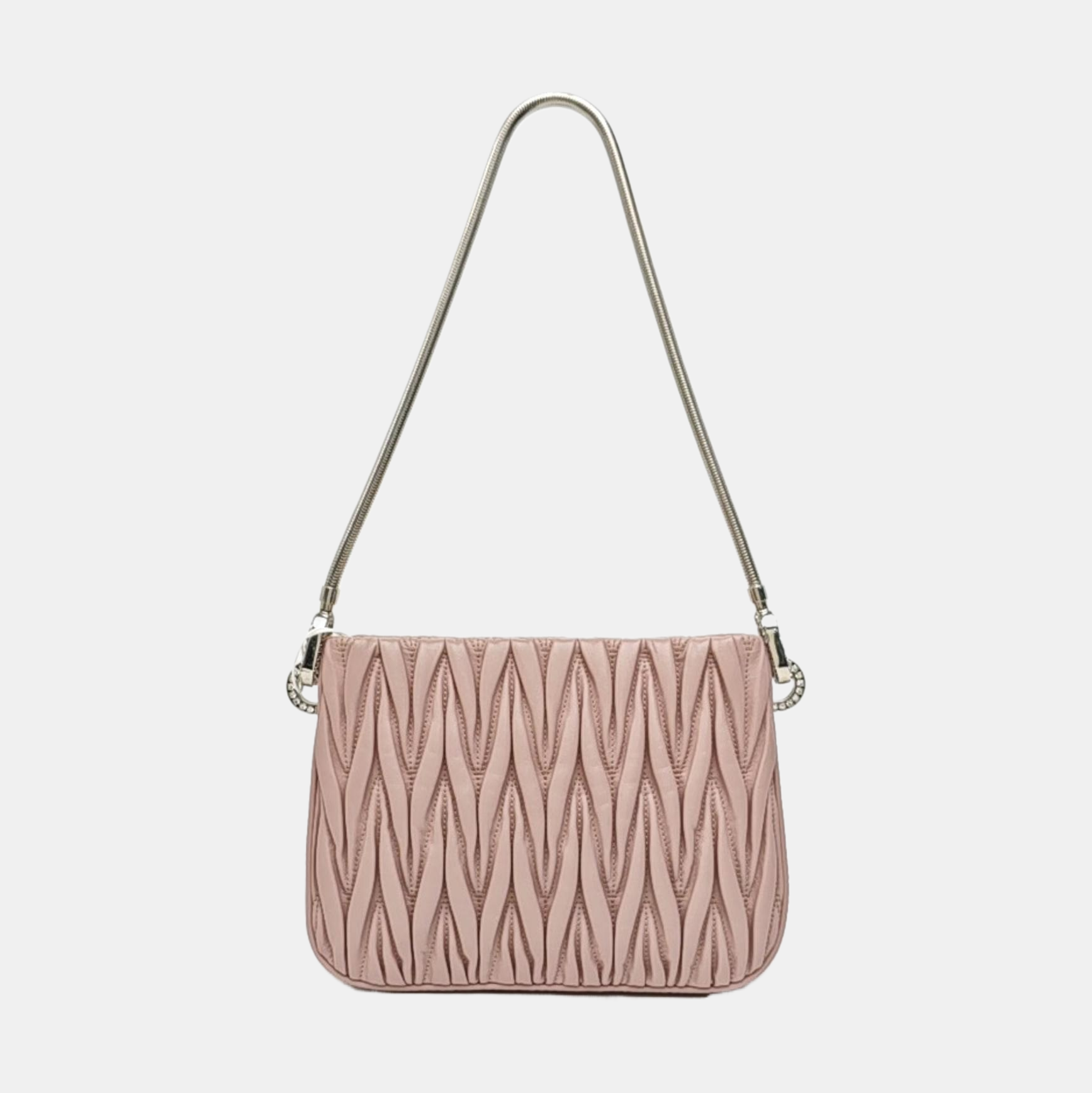 Matelassé Quilted Lambskin Pink