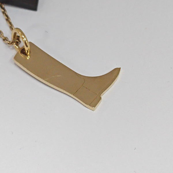 Amulette Metal Gold Necklace
