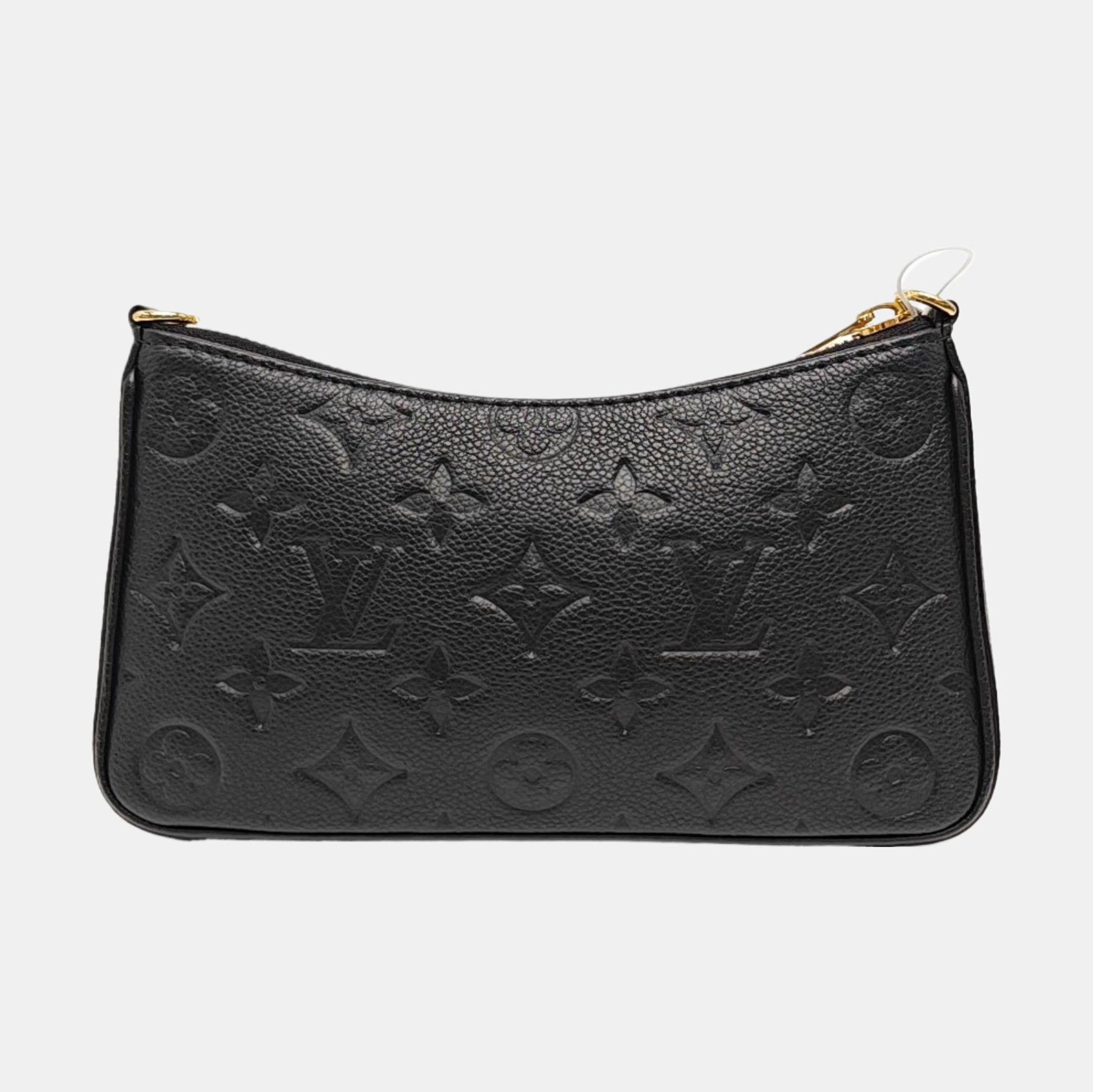 EASY POUCH ON STRAP Monogram Calfskin Black