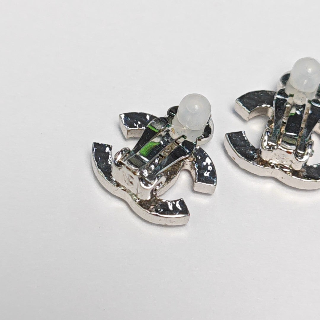 Metal Silver Clip On Earrings