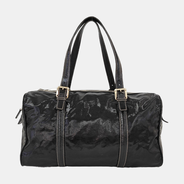 Coated Canvas Black