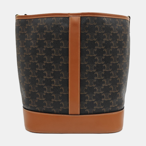 TRIOMPHE CANVAS Medium Coated Canvas Brown