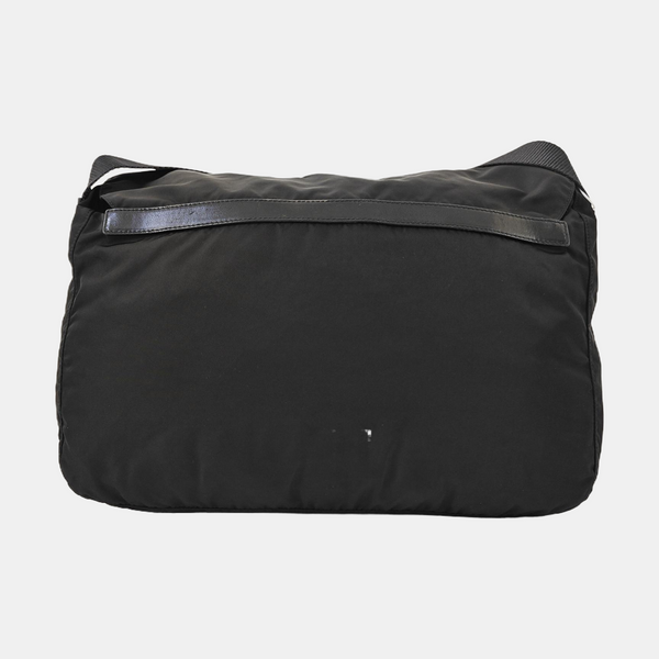 Vela Messenger Bag Nylon Black