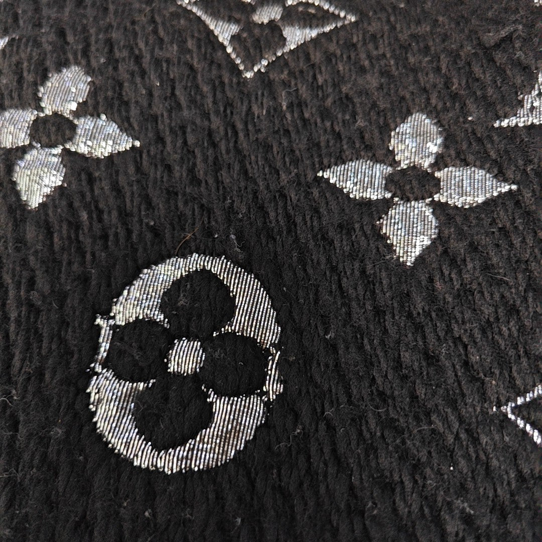 Wool Scarf Black