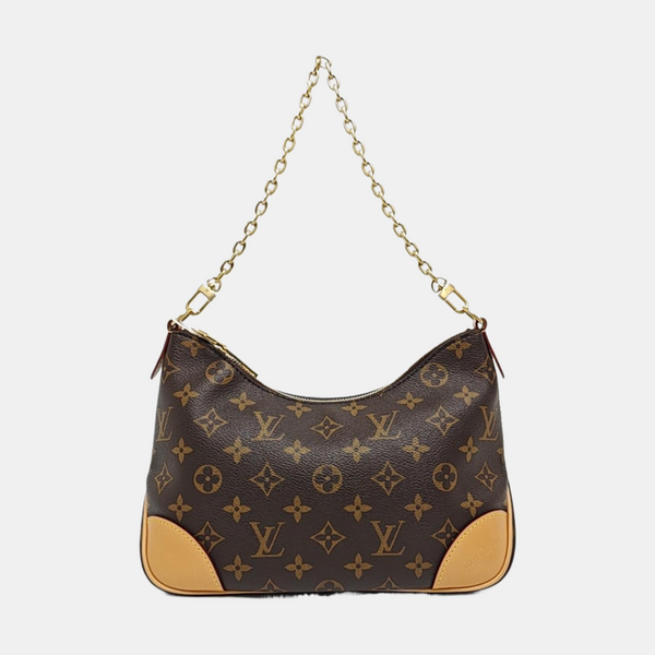 BOULOGNE Monogram Coated Canvas Brown