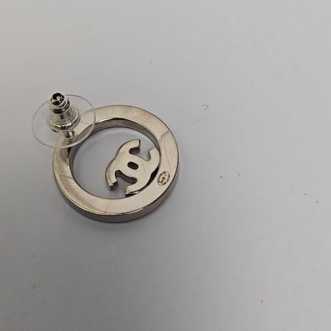 Metal Silver Stud Earrings