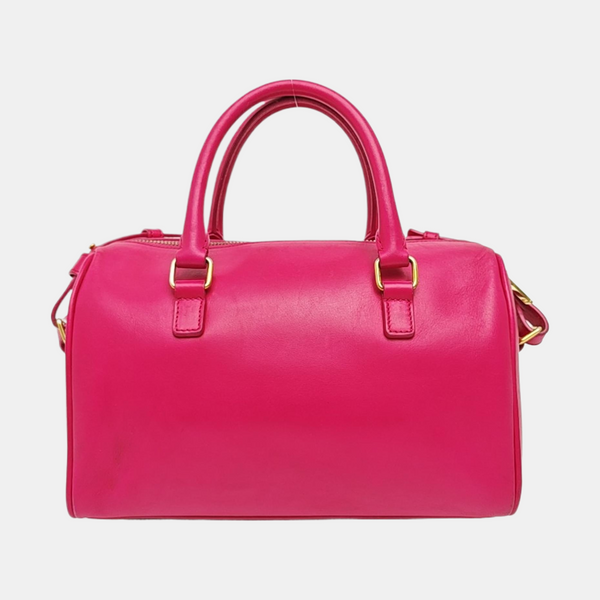 DUFFLE Calfskin Red