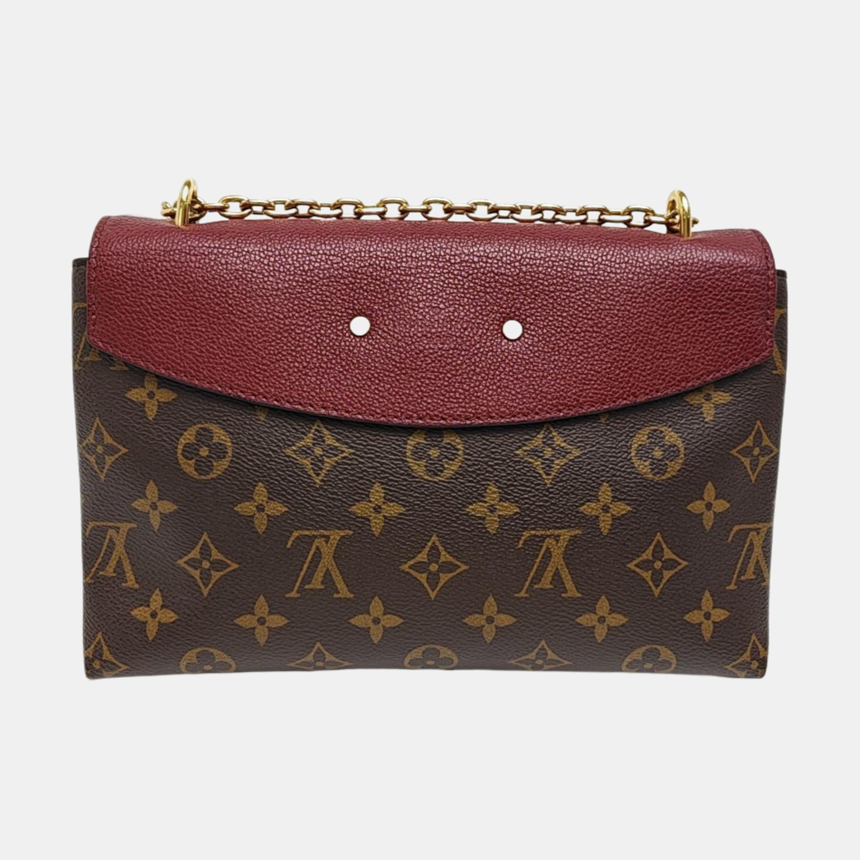 SAINT PLACIDE Monogram Coated Canvas Brown