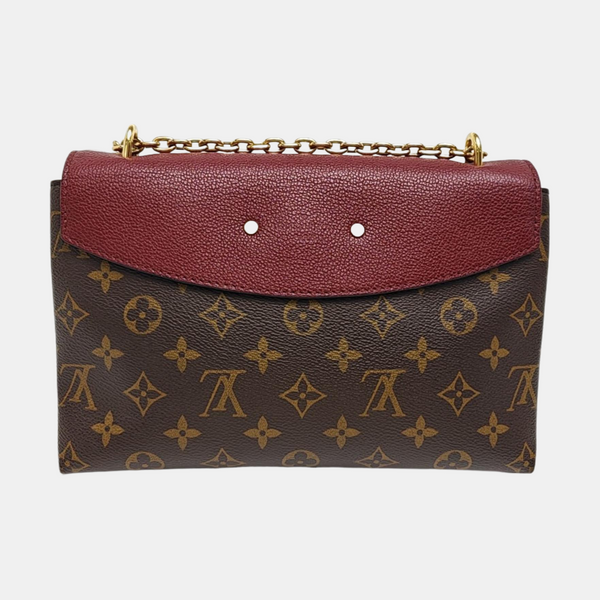 SAINT PLACIDE Monogram Coated Canvas Brown