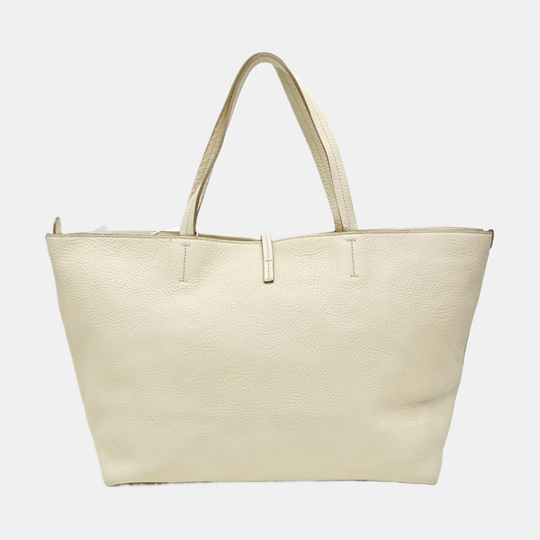 Calfskin Tote Bag Beige