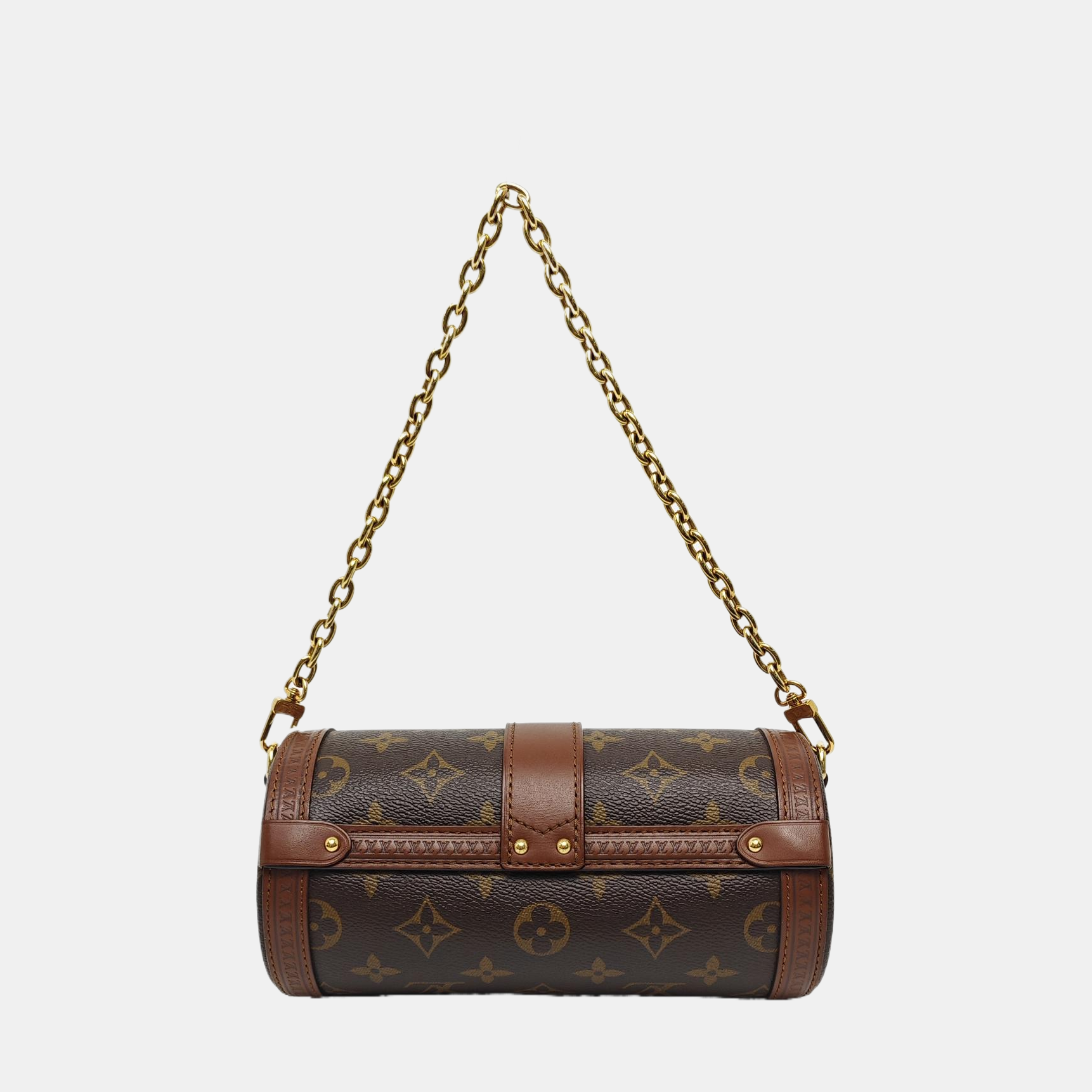 PAPILLON 19 Monogram Coated Canvas Brown