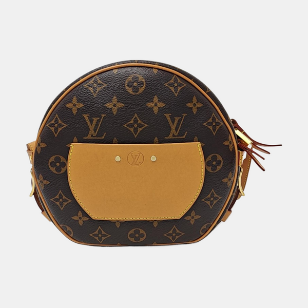 BOITE CHAPEAU MM Monogram Coated Canvas Brown